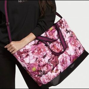 Victoria’s Secret Pink Floral Weekender Tote Bag - BRAND NEW